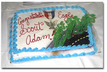 Adam's Eagle Ceremony cake